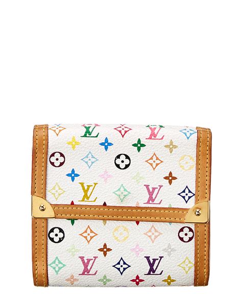 lv white monogram wallet|louis vuitton monogram wallet price.